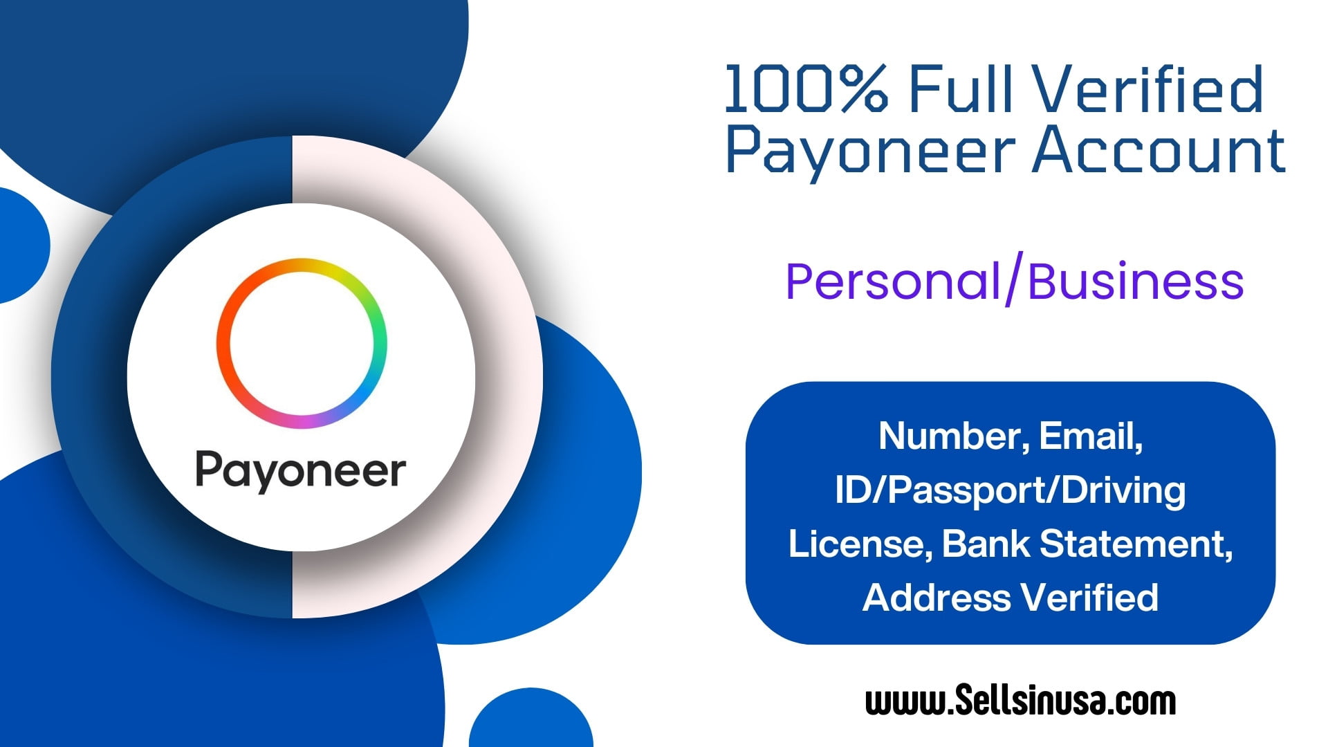 Buy Verified Payoneer Accounts