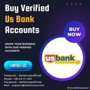 Buy Verified US Bank Accounts