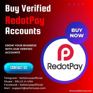 Buy Verified RedotPay Accounts