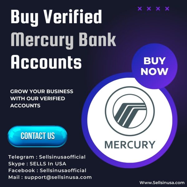 Buy Verified Mercury Bank Accounts