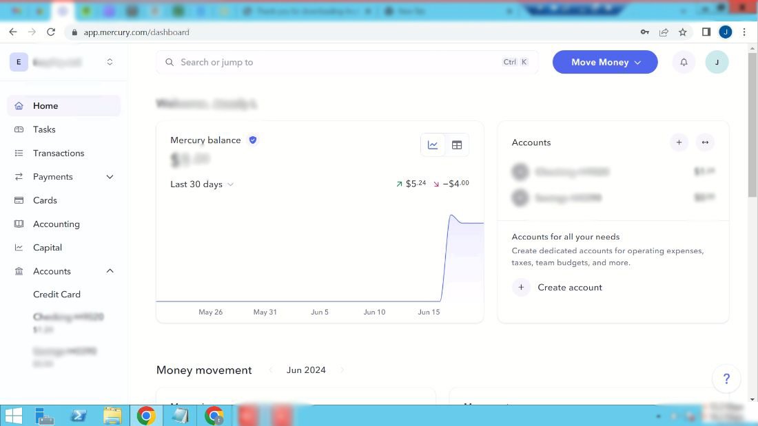 Buy verified mercury business accounts